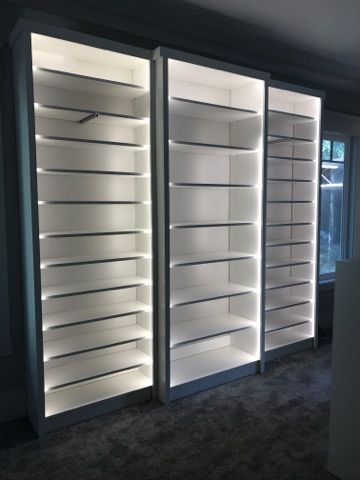 Lighted Shelves